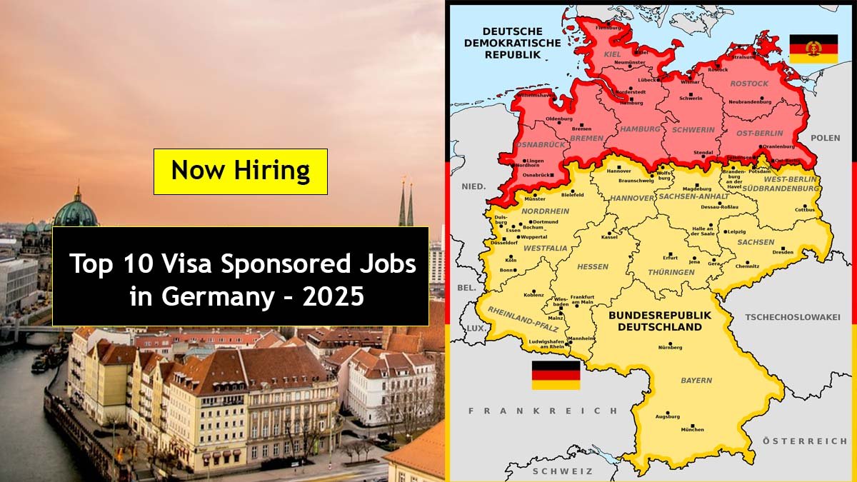 Top 10 Visa Sponsored Jobs in Germany – 2025